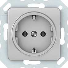 Розетка з заземленням VILMA RP16-002-02 SL250 без рамки