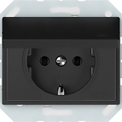 Розетка з заземленням та з кришкою VILMA RP16-003-02 XP500 без рамки