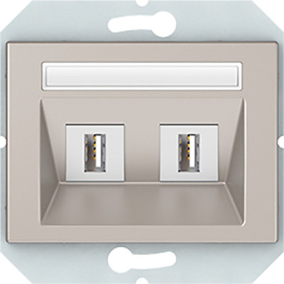 Розетка подвійна USB VILMA USB XP 500 без рамки (2xUSB)