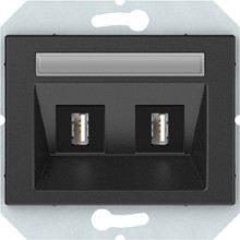 Розетка подвійна USB VILMA USB XP 500 без рамки (2xUSB)