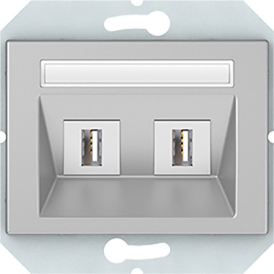 Розетка подвійна USB VILMA USB XP 500 без рамки (2xUSB)