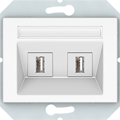 Розетка подвійна USB VILMA USB XP 500 без рамки (2xUSB)