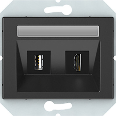 Розетка HDMI+USB VILMA HDMI/USB XP 500 без рамки