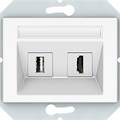 Розетка HDMI+USB VILMA HDMI/USB XP 500 без рамки