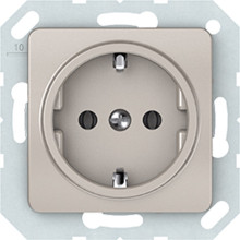 Розетка з заземленням VILMA RP16-002-02 SL250 без рамки